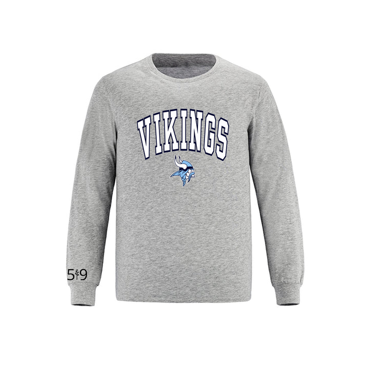 VIKINGS VARSITY LONG SLEEVE (MENS)