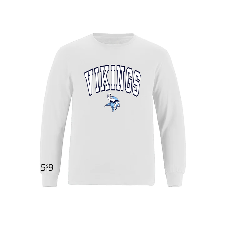 VIKINGS VARSITY LONG SLEEVE (MENS)