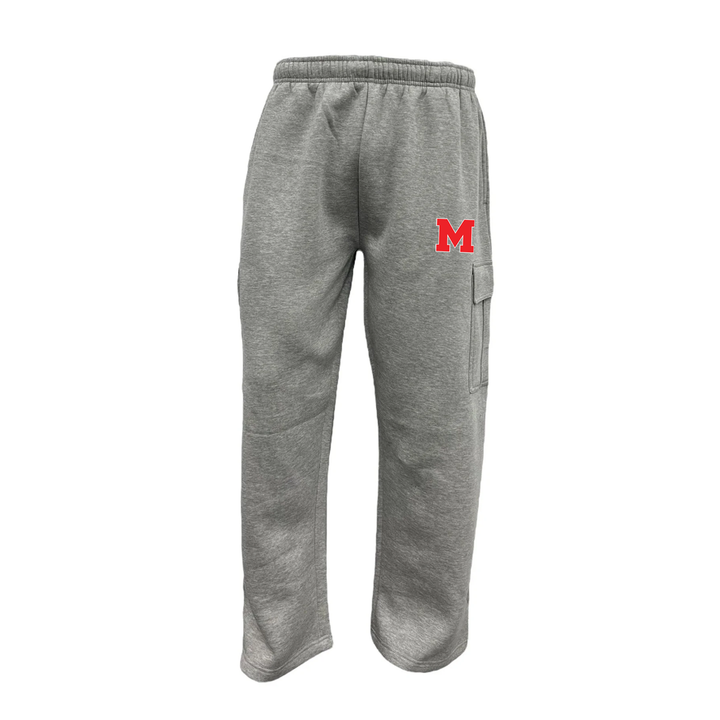 COWBOYS EMBROIDERED CARGO SWEATPANTS (UNISEX)