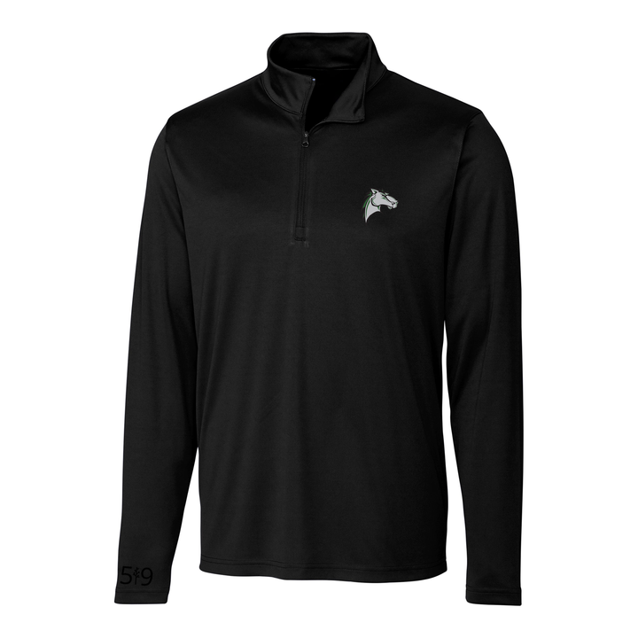 MITCHELL HEPBURN EMBROIDERED ATHLETIC 1/4 ZIP (MENS)