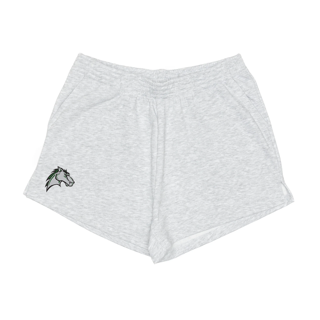 MITCHELL HEPBURN EMBROIDERED SWEAT SHORTS (WOMENS)