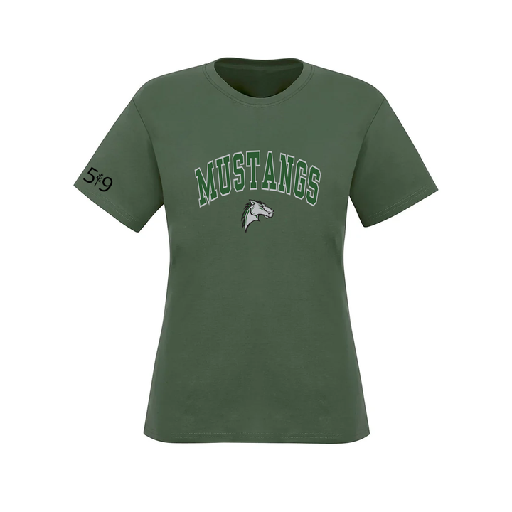 MUSTANGS VARSITY TEE (WOMENS)