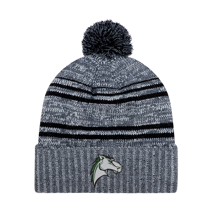 MITCHELL HEPBURN EMBROIDERED POM-POM TOQUE