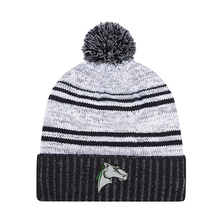 MITCHELL HEPBURN EMBROIDERED POM-POM TOQUE