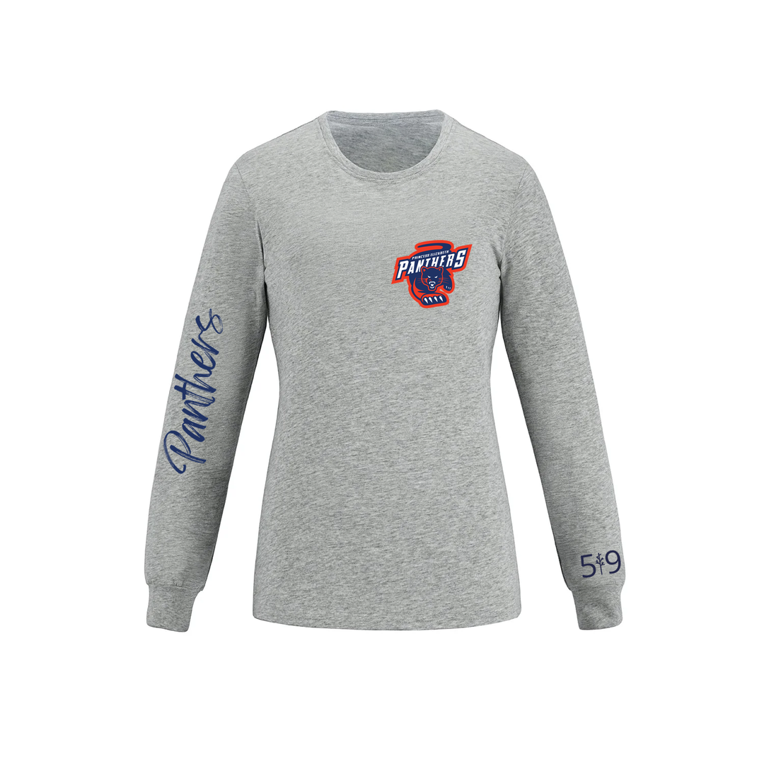 PANTHERS SLEEVE LOGO LONG SLEEVE (WOMENS)