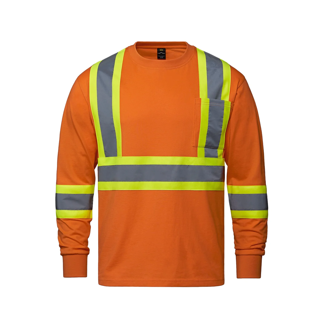 HI-VIS COTTON LONG SLEEVE