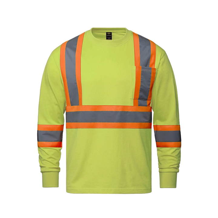 HI-VIS COTTON LONG SLEEVE