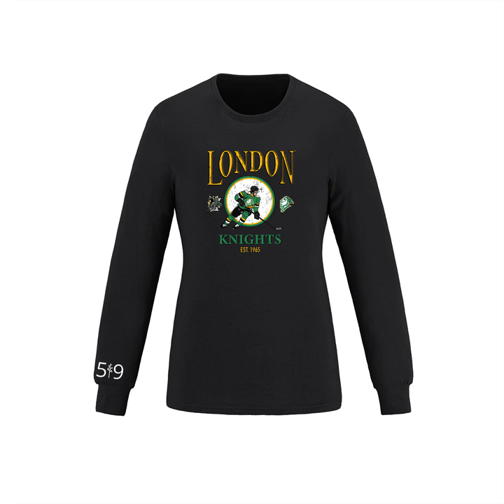 KNIGHTS VINTAGE PLAYER LONG SLEEVE (WOMENS)