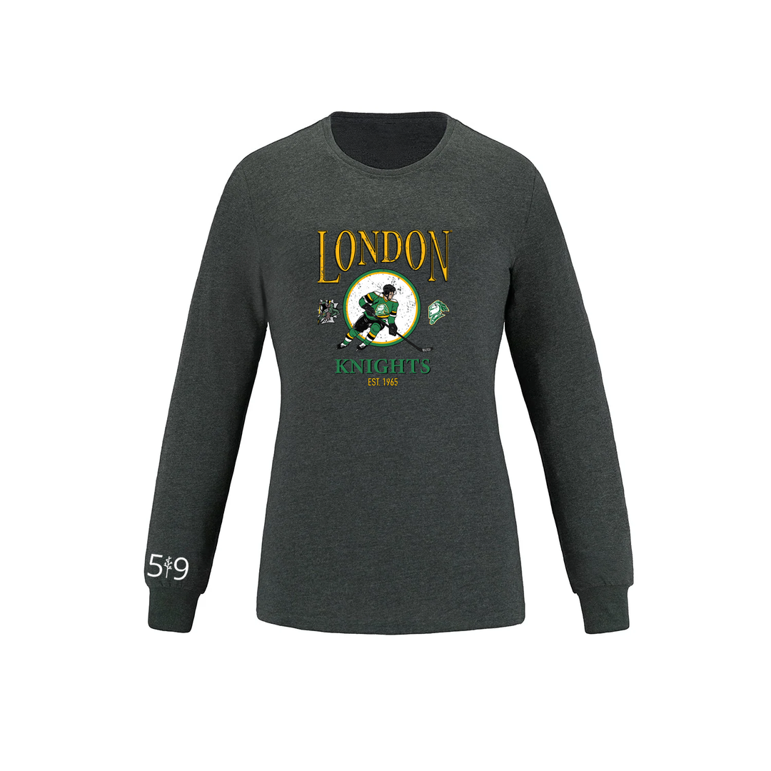KNIGHTS VINTAGE PLAYER LONG SLEEVE (WOMENS)