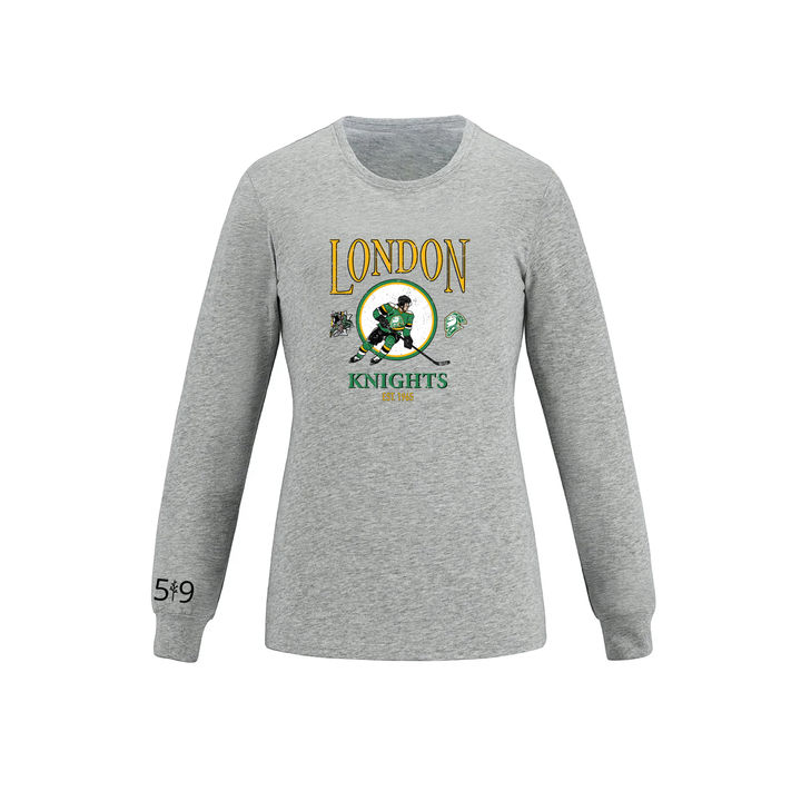 KNIGHTS VINTAGE PLAYER LONG SLEEVE (WOMENS)