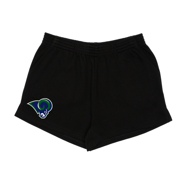 RAMS EMBROIDERED SWEAT SHORTS (WOMENS)