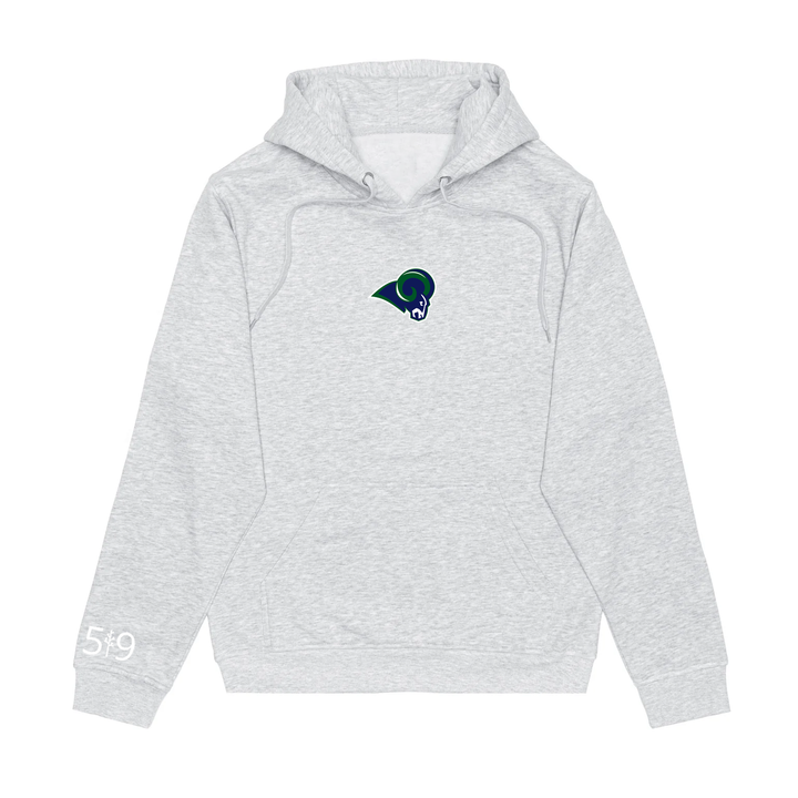 RAMS EMBROIDERED HOODIE (UNISEX)