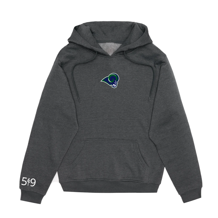 RAMS EMBROIDERED HOODIE (UNISEX)