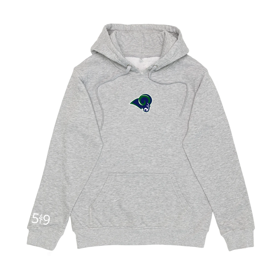 RAMS EMBROIDERED HOODIE (UNISEX)