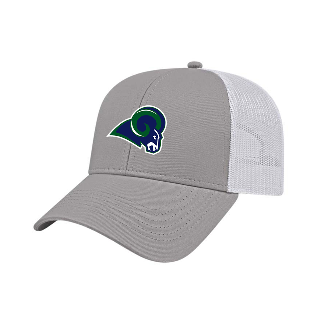 RAMS EMBROIDERED MESHBACK HAT