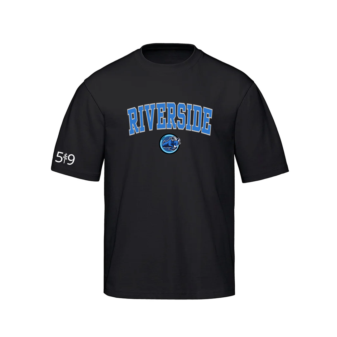 RIVERSIDE VARSITY OVERSIZED TEE (UNISEX)