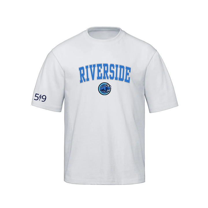 RIVERSIDE VARSITY OVERSIZED TEE (UNISEX)