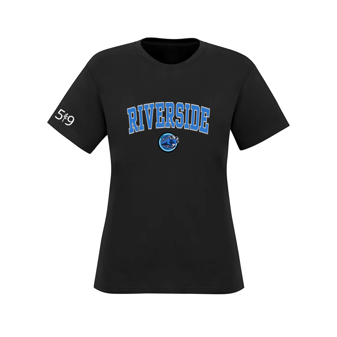 RIVERSIDE VARSITY TEE (WOMENS)