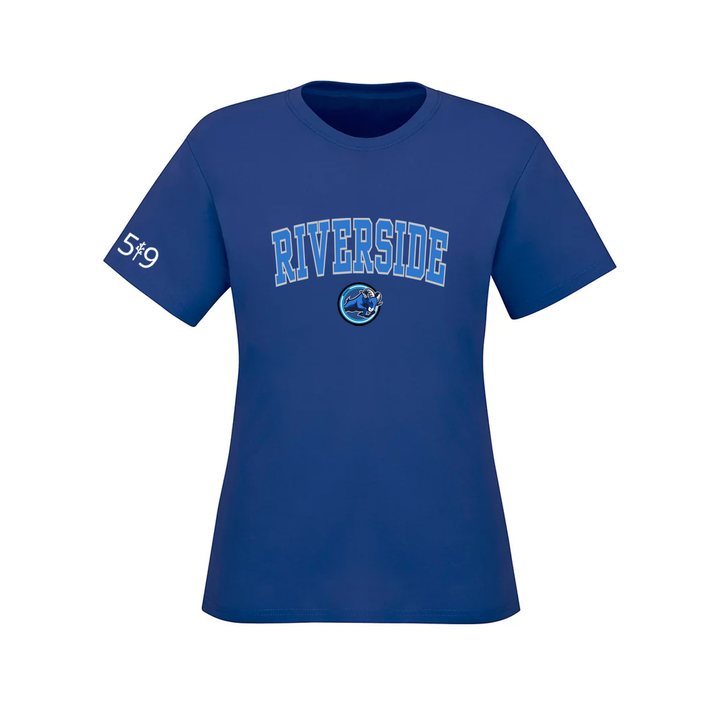 RIVERSIDE VARSITY TEE (WOMENS)