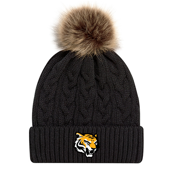 SABRES EMBROIDERED FAUX FUR TOQUE