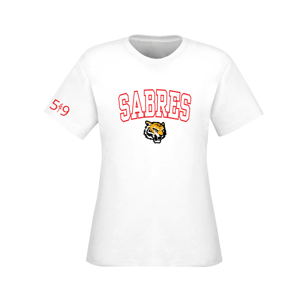 SABRES VARSITY TEE (WOMENS)