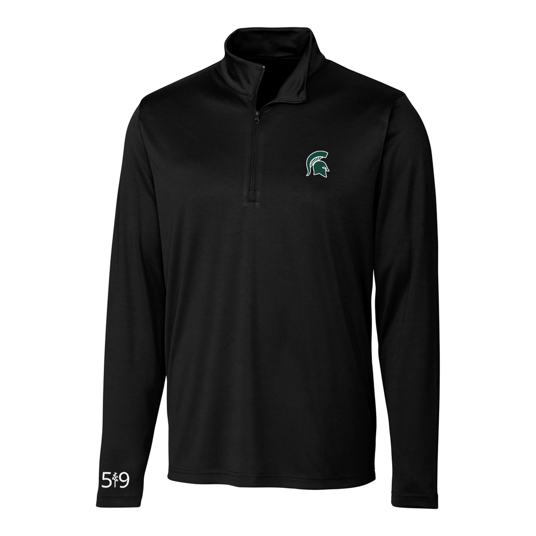 SPARTANS EMBROIDERED ATHLETIC 1/4 ZIP (MENS)