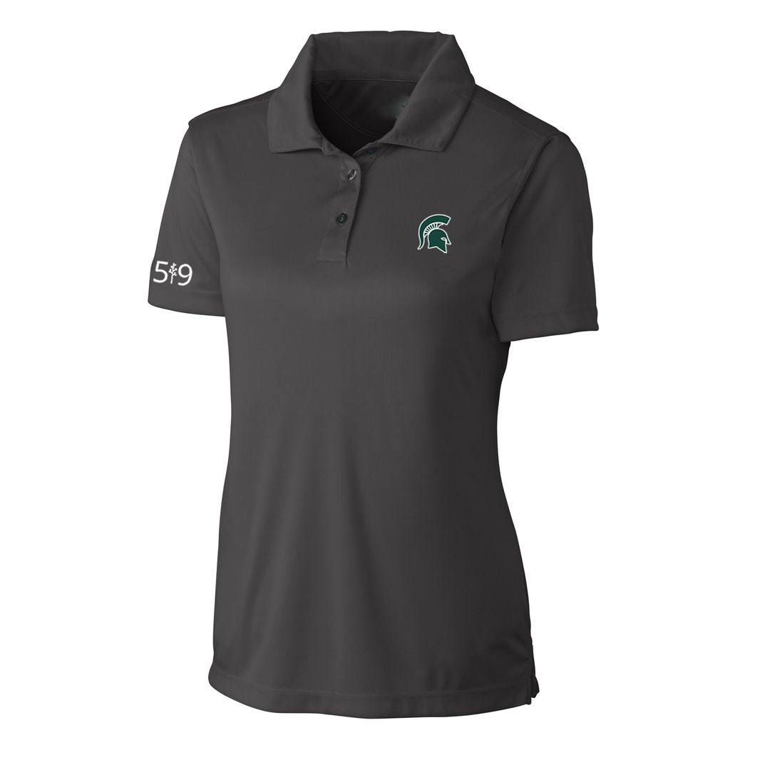 SPARTANS EMBROIDERED ATHLETIC POLO (WOMENS)