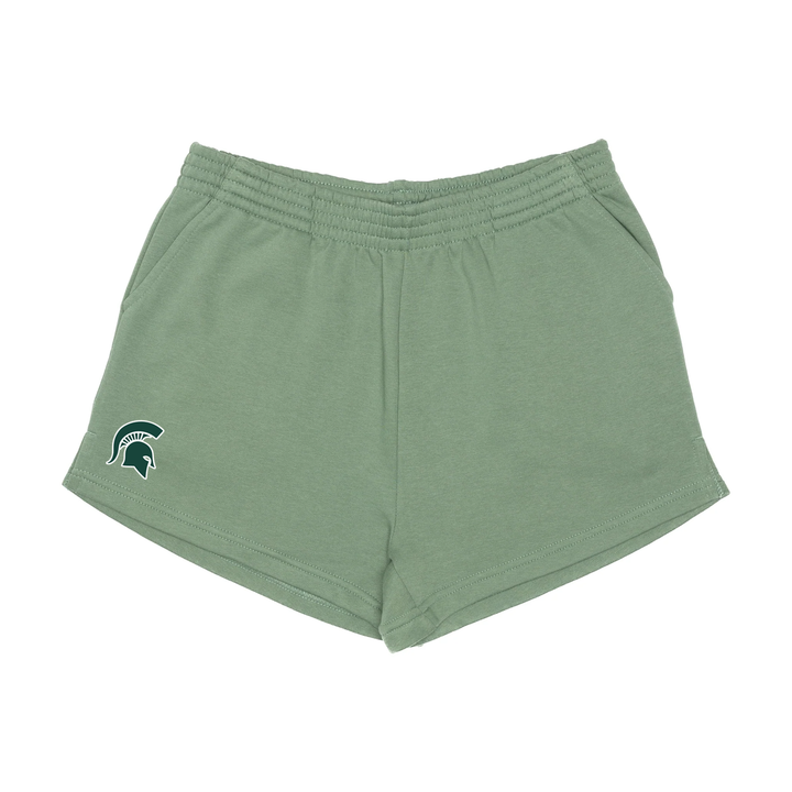 SPARTANS EMBROIDERED SWEAT SHORTS (WOMENS)