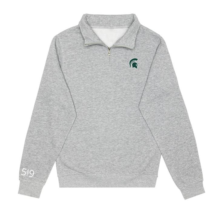 SPARTANS EMBROIDERED 1/4 ZIP (UNISEX)