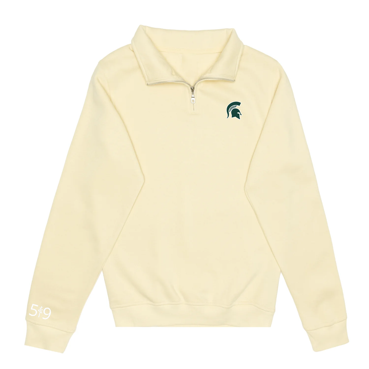 SPARTANS EMBROIDERED 1/4 ZIP (UNISEX)