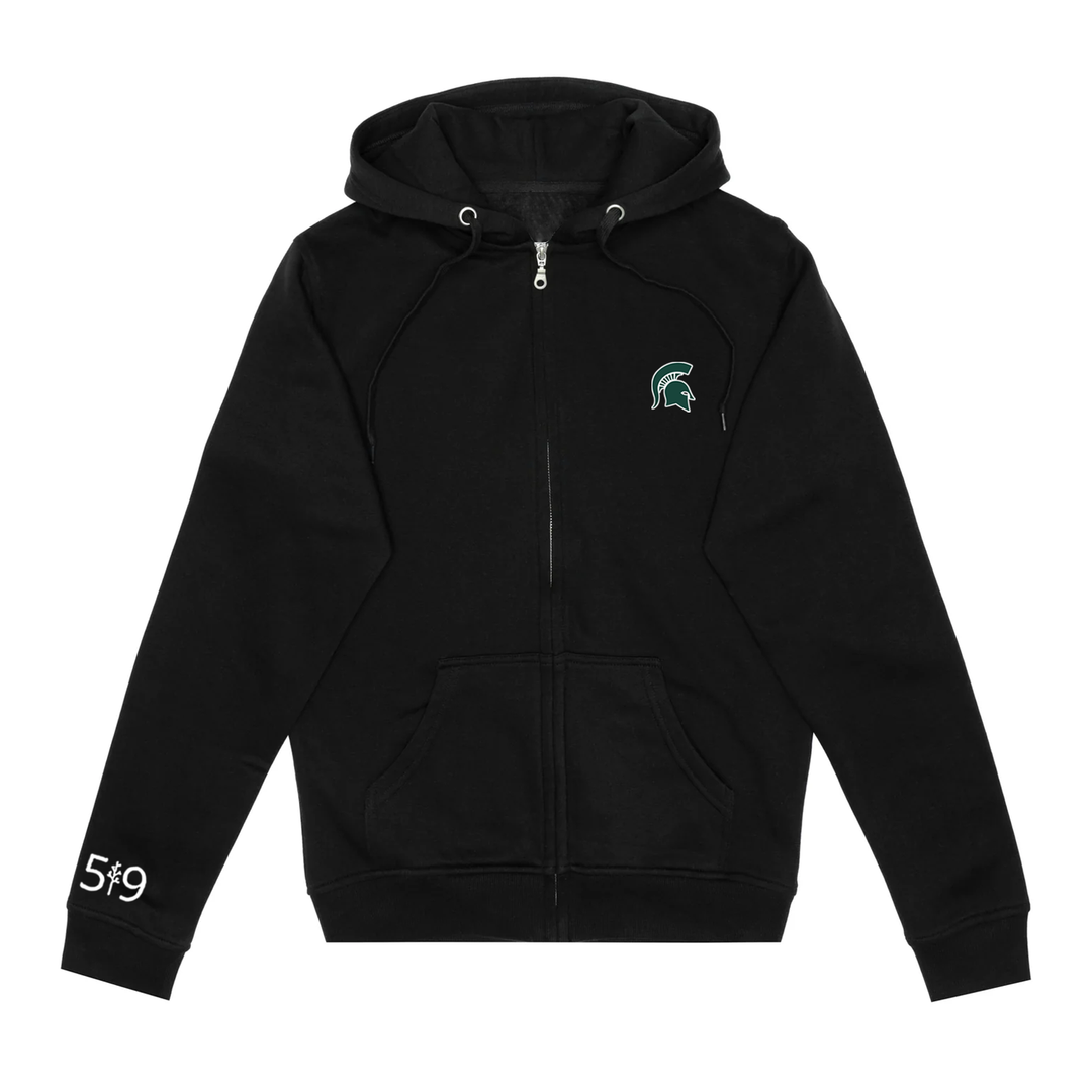 SPARTANS EMBROIDERED ZIP-UP (UNISEX)