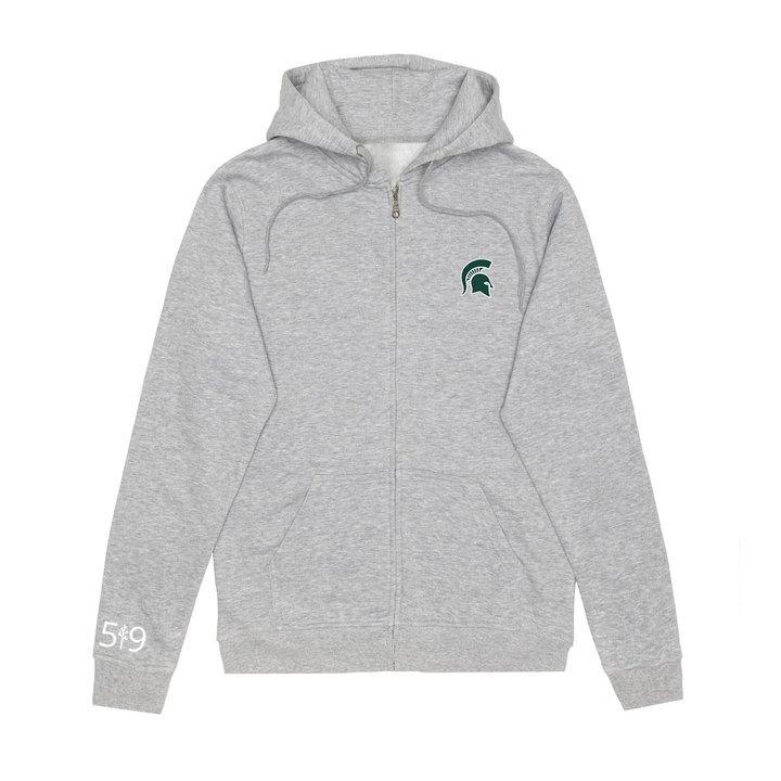 SPARTANS EMBROIDERED ZIP-UP (UNISEX)