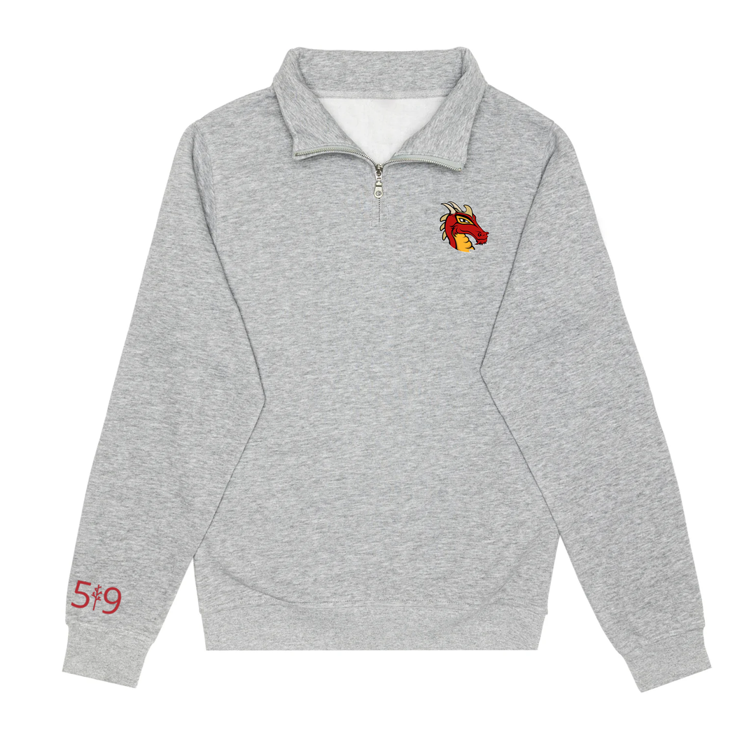 SPITFIRES EMBROIDERED 1/4 ZIP (UNISEX)