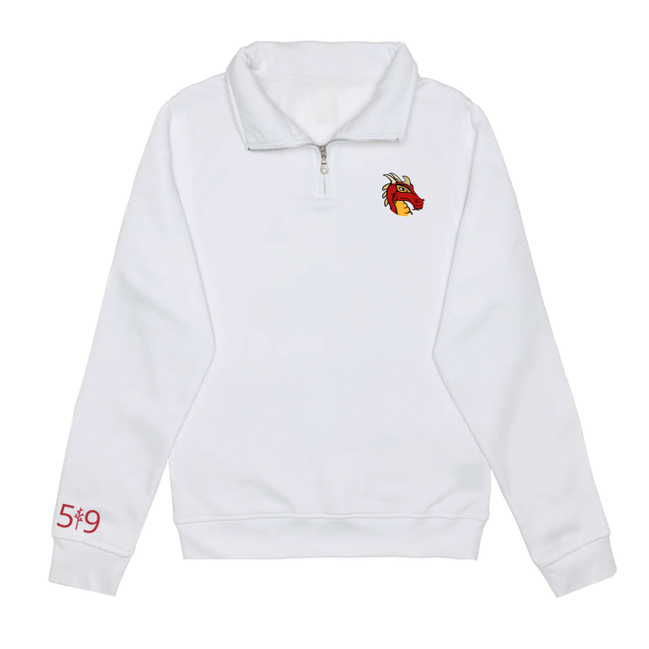 SPITFIRES EMBROIDERED 1/4 ZIP (UNISEX)