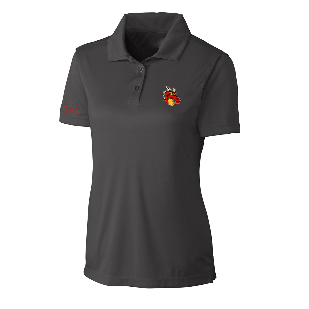 SPITFIRES EMBROIDERED ATHLETIC POLO (WOMENS)