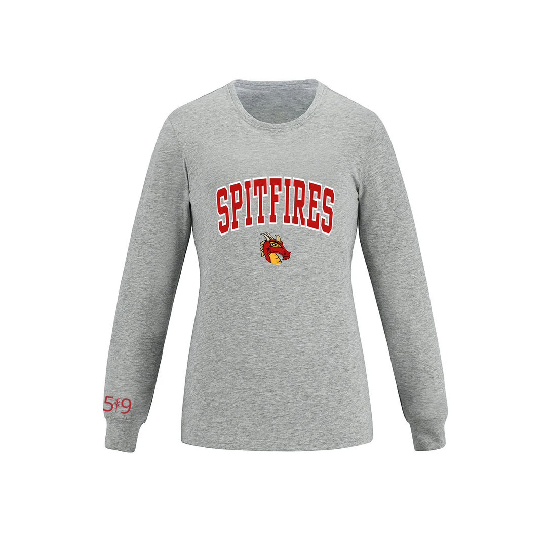 SPITFIRES VARSITY LONG SLEEVE (WOMENS)