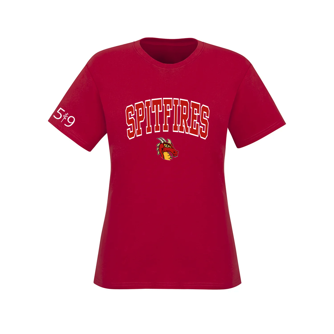 SPITFIRES VARSITY TEE (WOMENS)