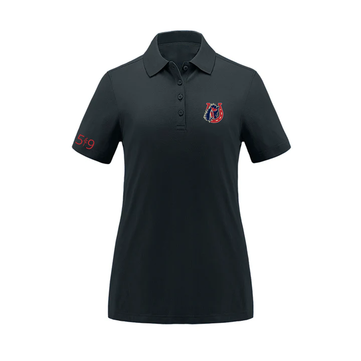 STALLIONS EMBROIDERED PIQUE POLO (WOMENS)