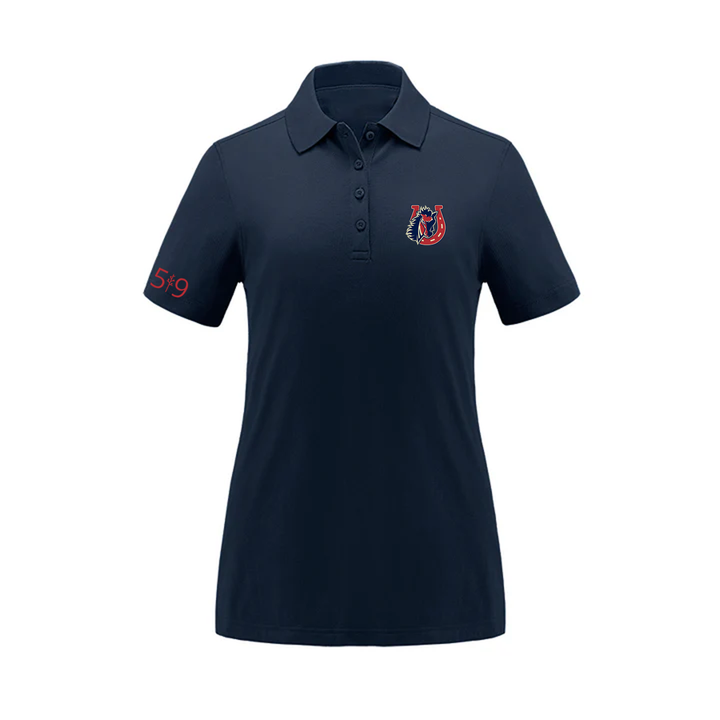 STALLIONS EMBROIDERED PIQUE POLO (WOMENS)