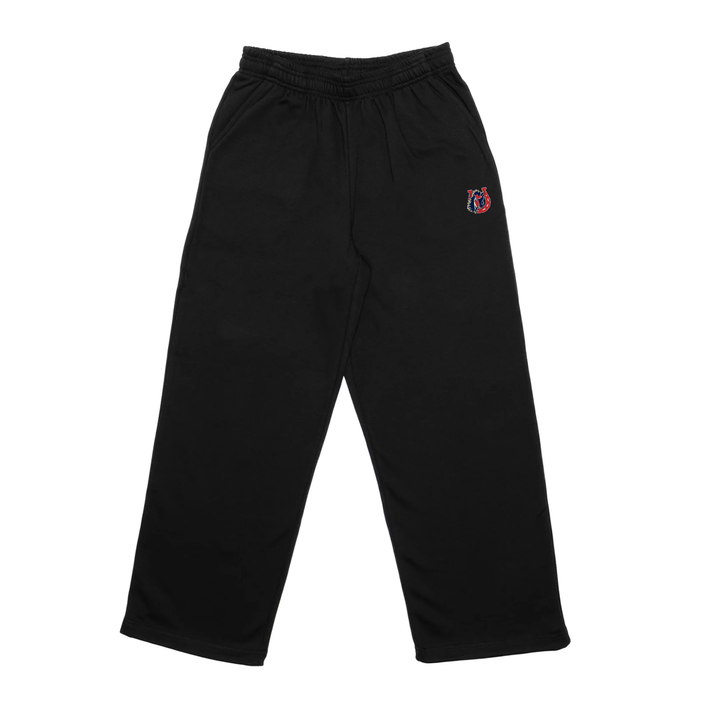 STALLIONS EMBROIDERED WIDE LEG SWEATPANTS (UNISEX)