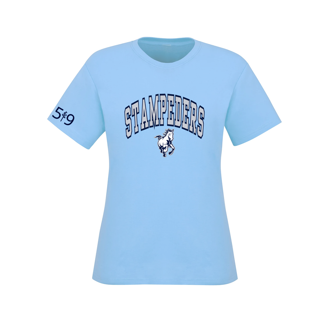 STAMPEDERS VARSITY TEE (WOMENS)