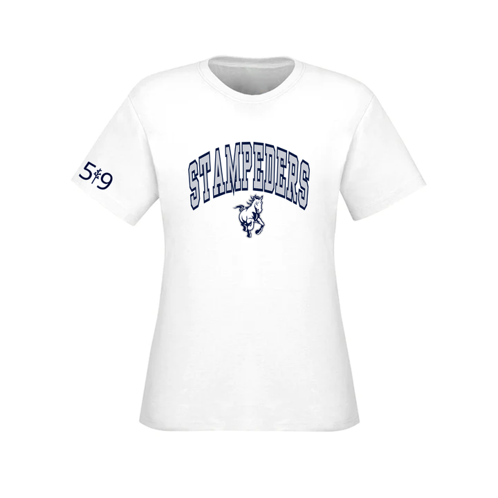 STAMPEDERS VARSITY TEE (WOMENS)