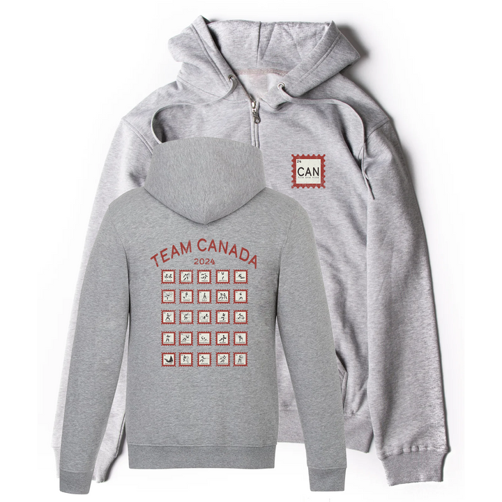 CANADA STAMP ZIP-UP (UNISEX)