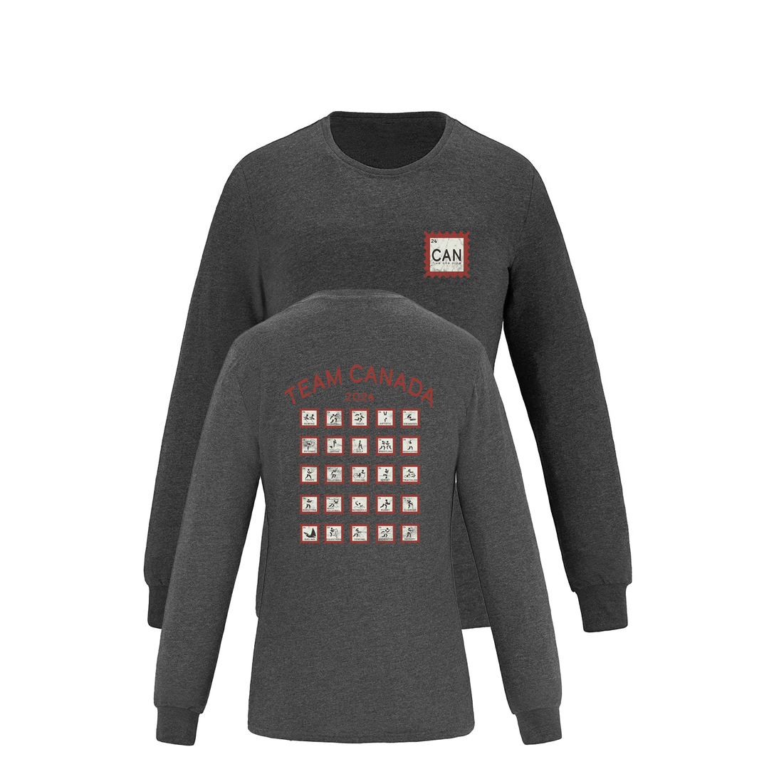 CANADA STAMP LONG SLEEVE (WOMENS)