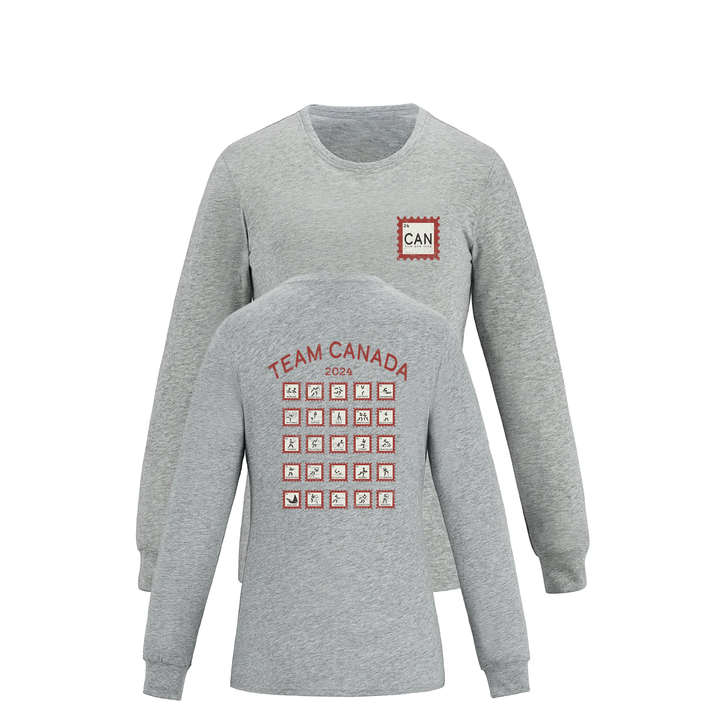 CANADA STAMP LONG SLEEVE (WOMENS)