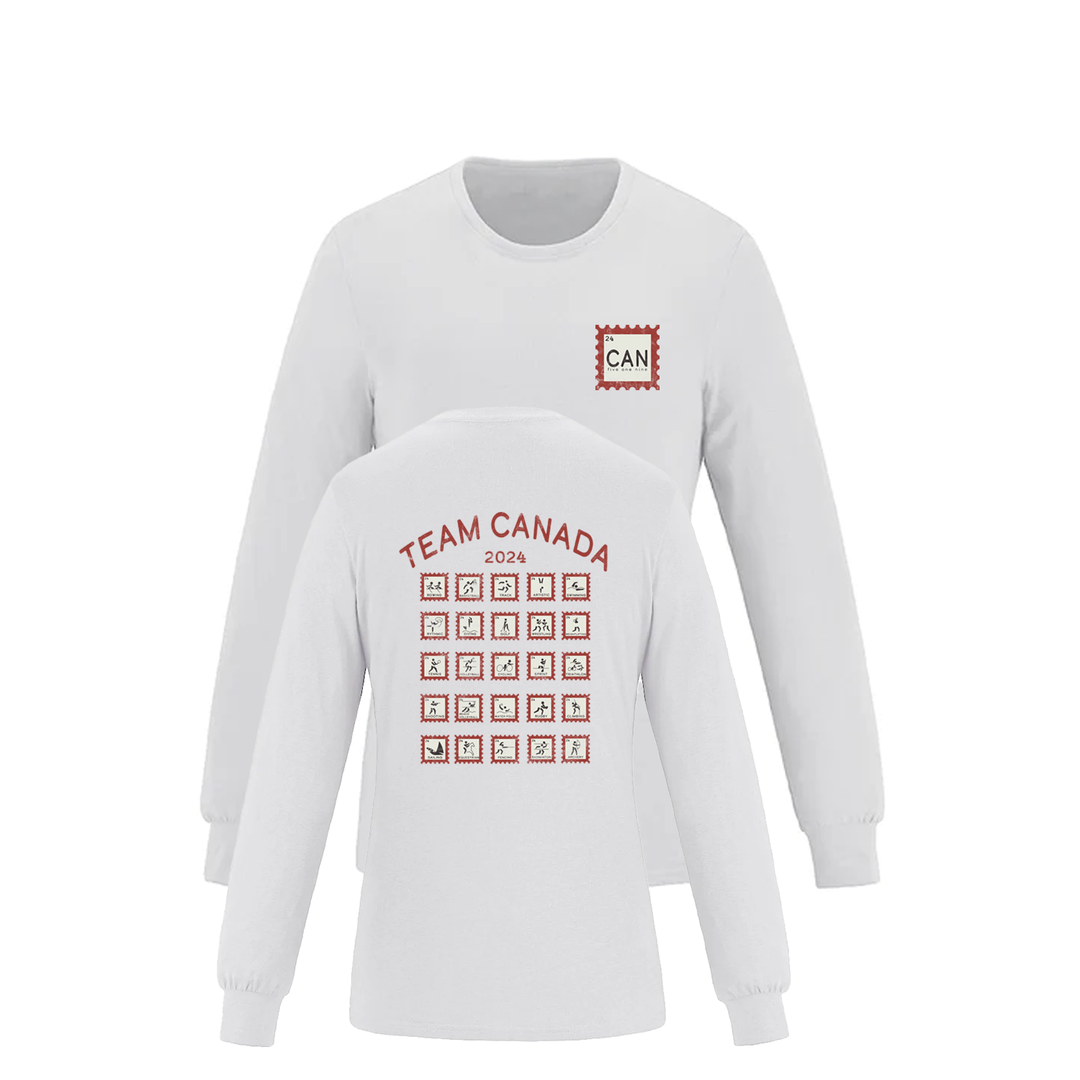 CANADA STAMP LONG SLEEVE (WOMENS)