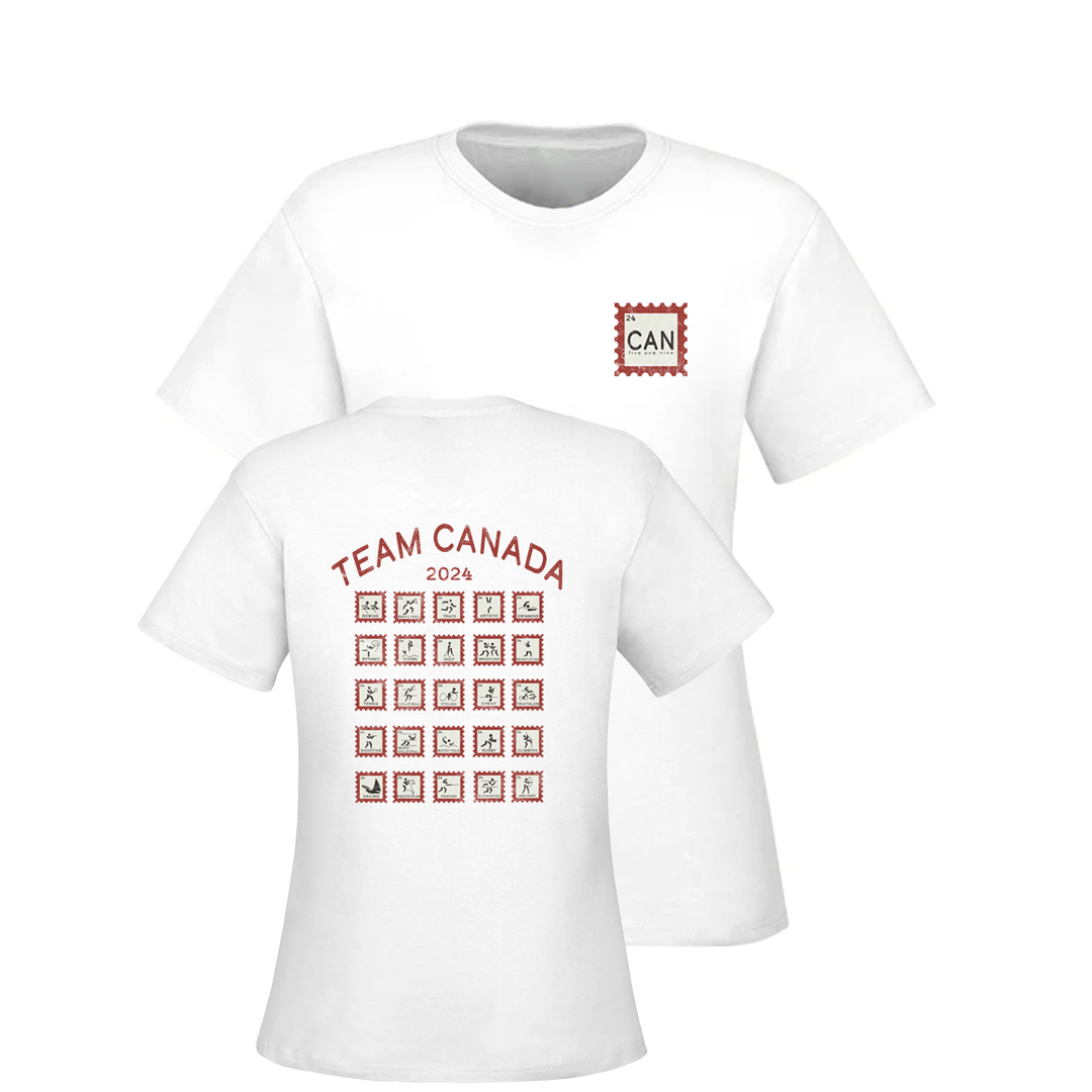 CANADA STAMP TEE (WOMENS)