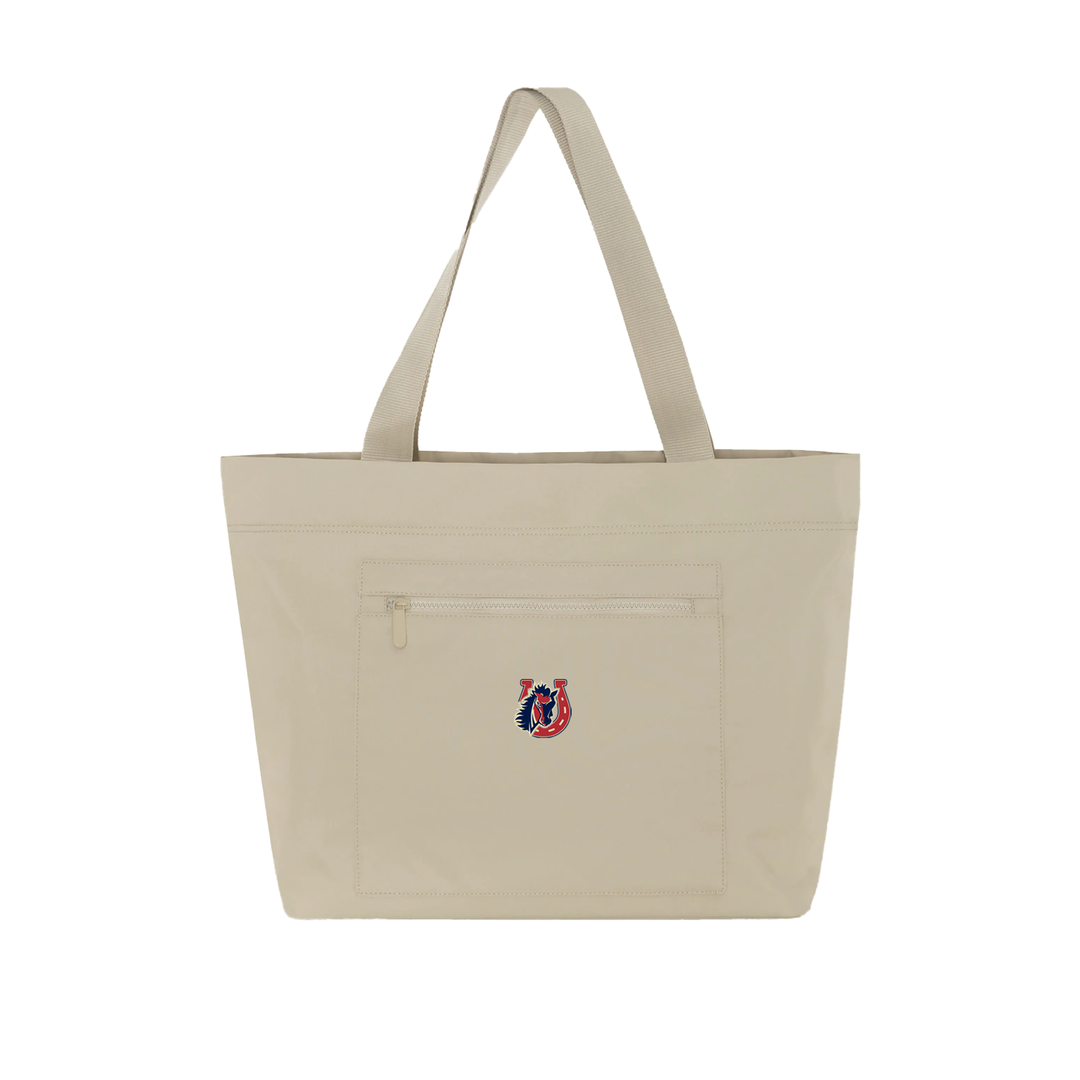 STALLIONS EMBROIDERED TOTE