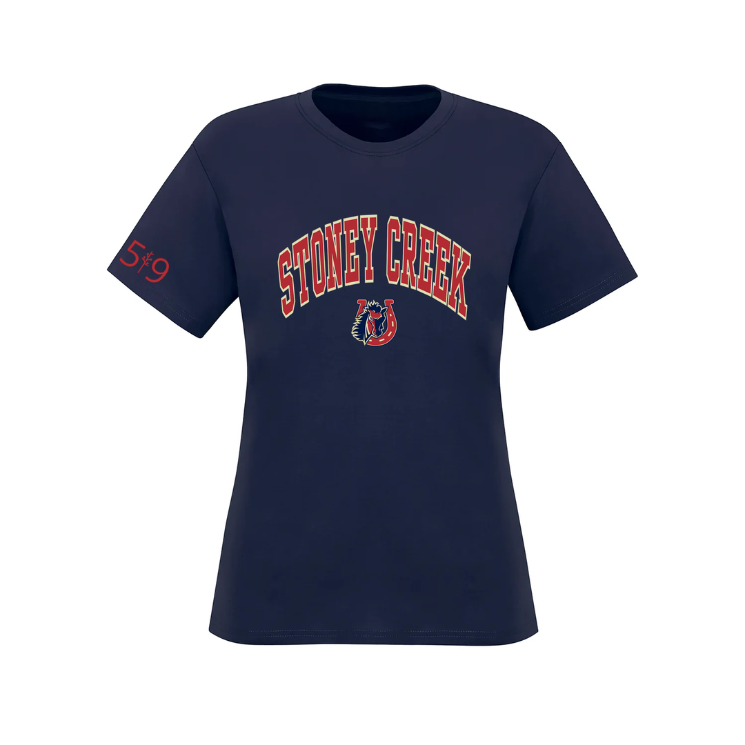 STONEY CREEK VARSITY TEE (WOMENS)