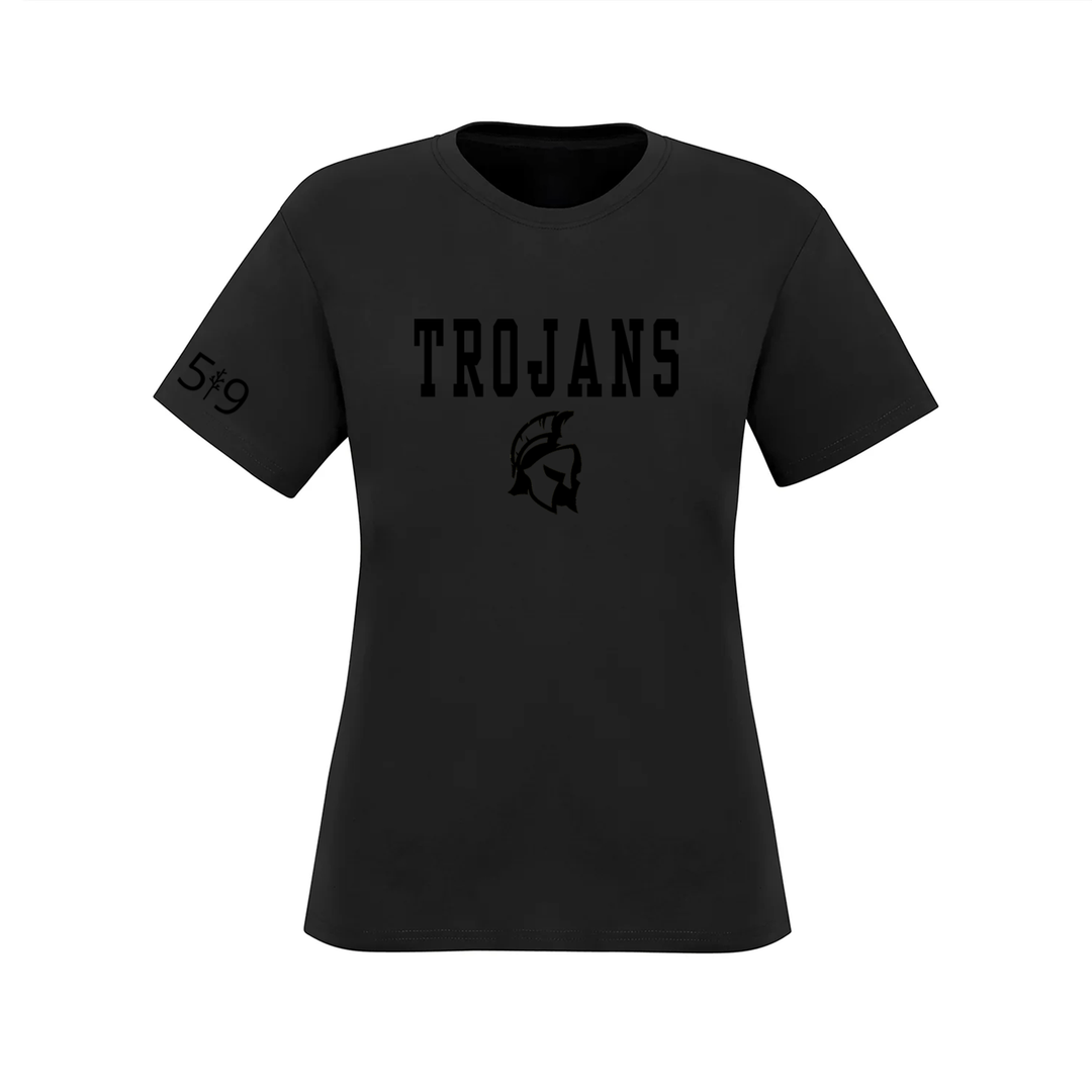 TROJANS BLACKOUT TEE (WOMENS)